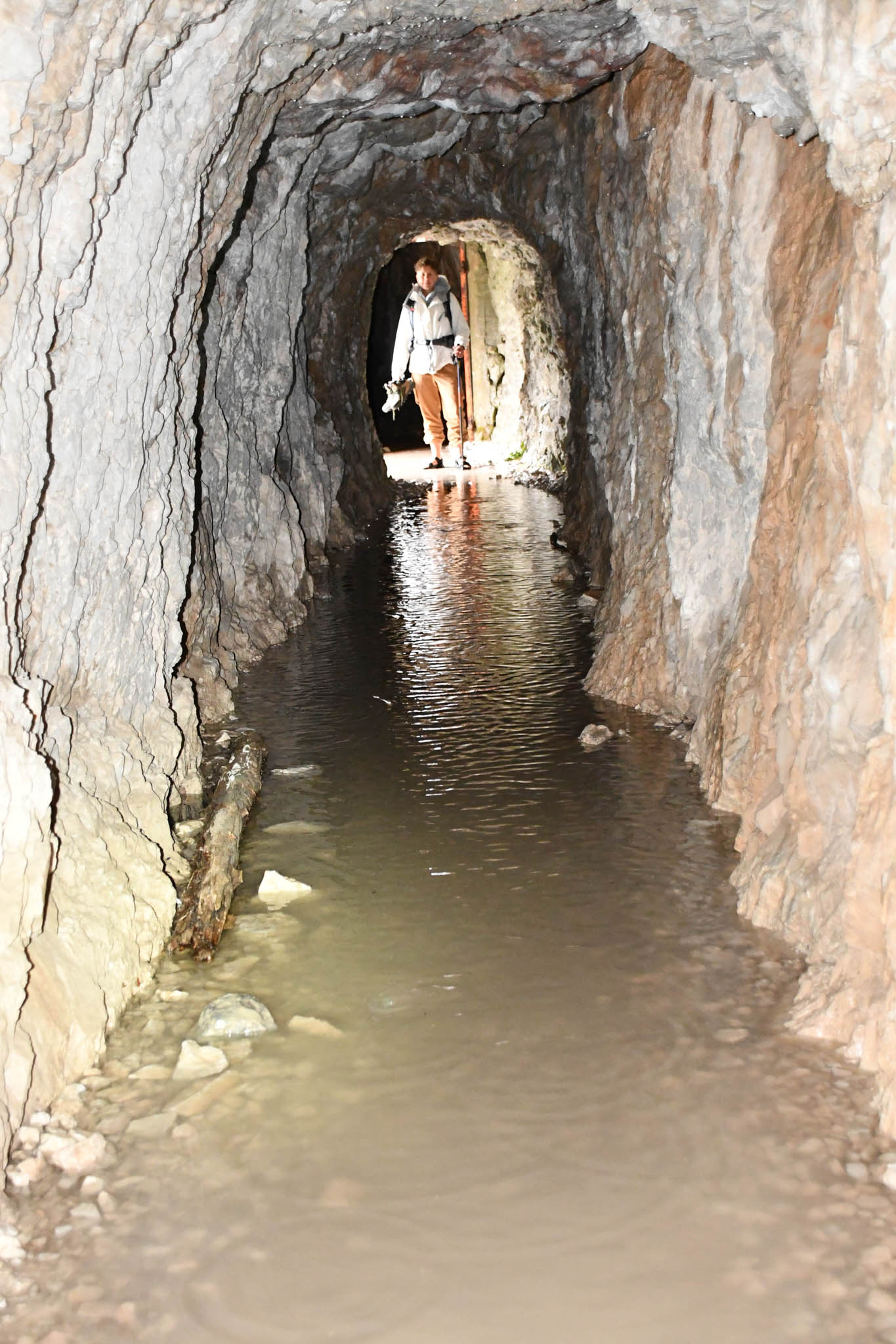 Born Tunnel midway portal passage traversed